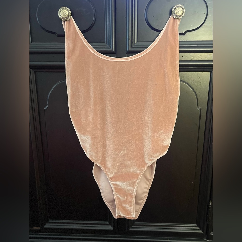 NEW MCP THE MINK PINK VELVET BODYSUIT